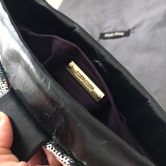 Miu Miu Sequin Clutch - Picture 4 of 7